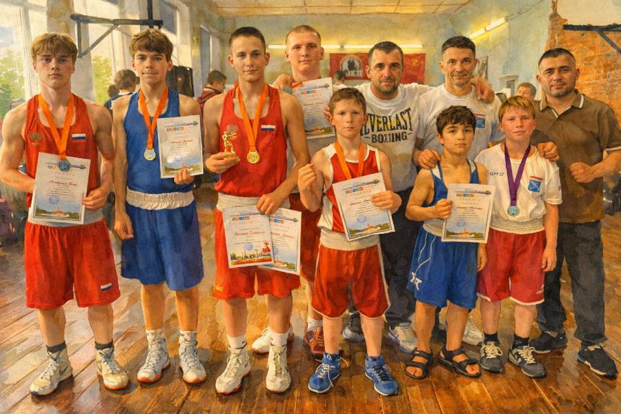 Сосновоборские боксеры привезли набор наград